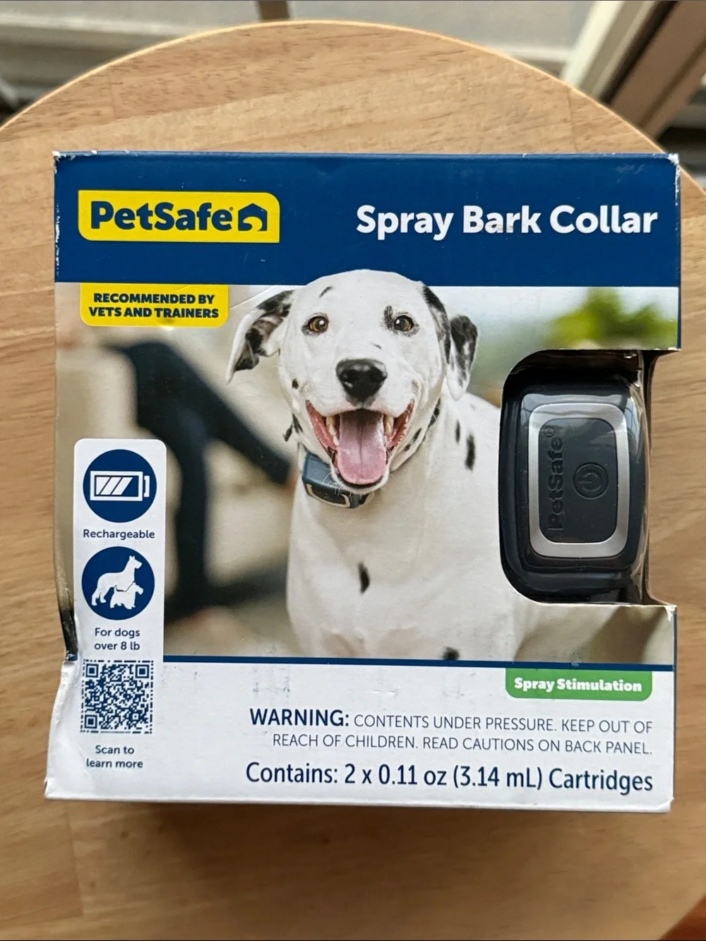 PetSafe Spray Bark Collar – Rechargeable | NEW and sealed ✅
